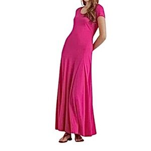 Ralph Lauren Pink Maxi Shortsleeve Dress Women’s SP small